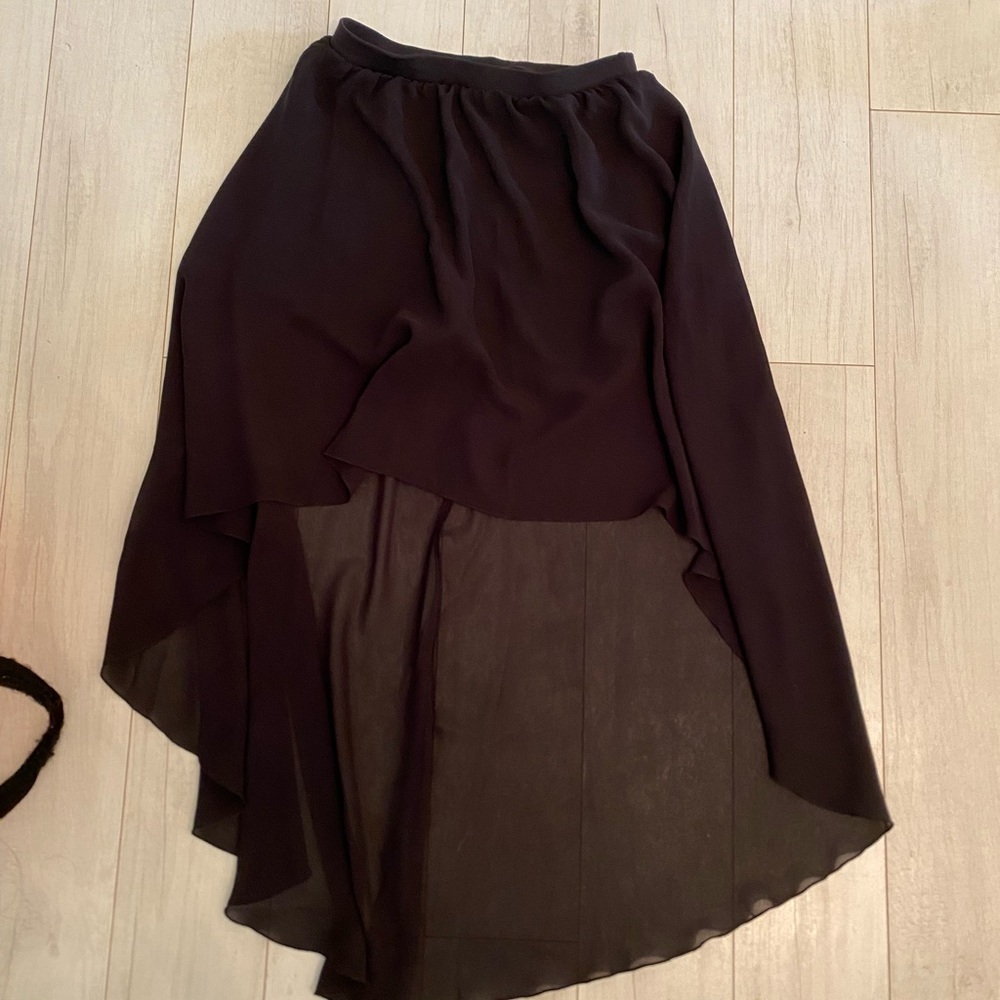 Bloch high low skirt with shorts built in
